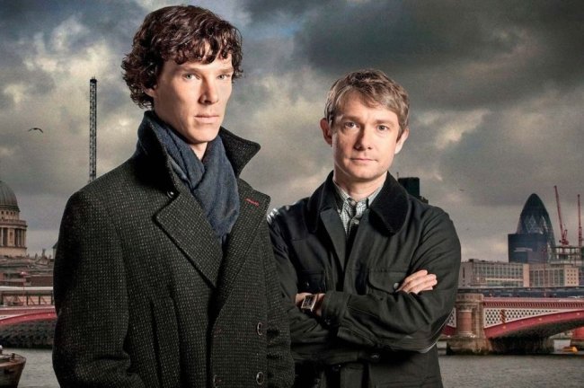 Foto promocional de Sherlock