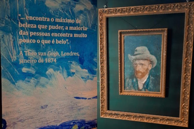 Também quer se sentir dentro das obras de Van Gogh? Me conta nos comen