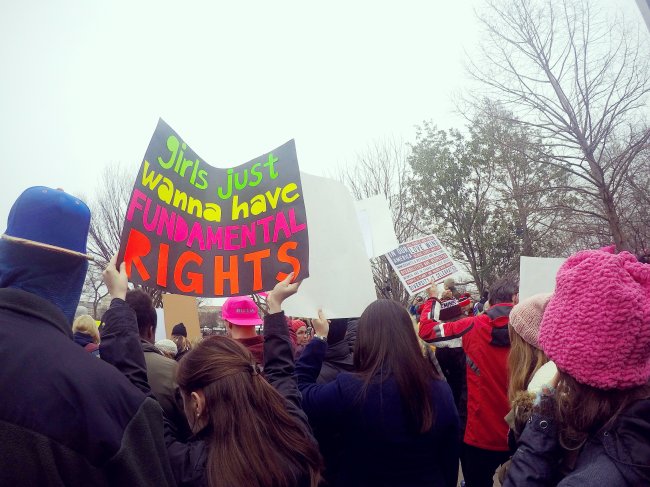 Protesto direito ao aborto