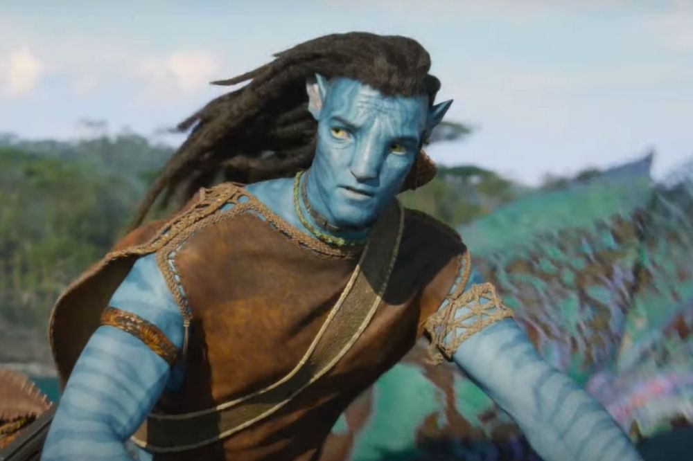 Homem azul em trailer de Avatar 2