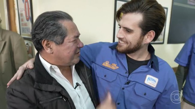 pedrinho Pedrinho em reencontro com a Jovem Dionísio