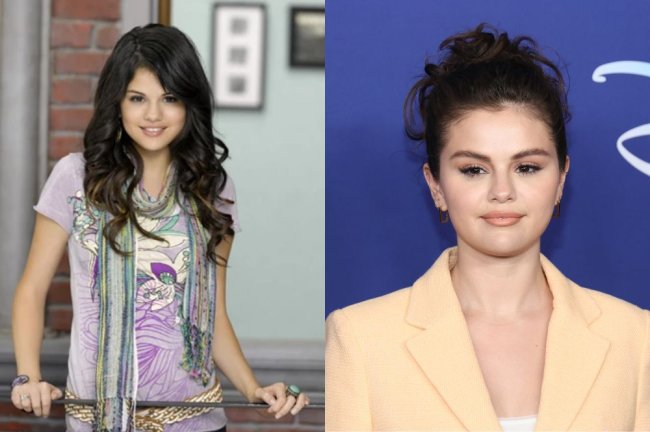 Selena Gomez adolescente e adulta