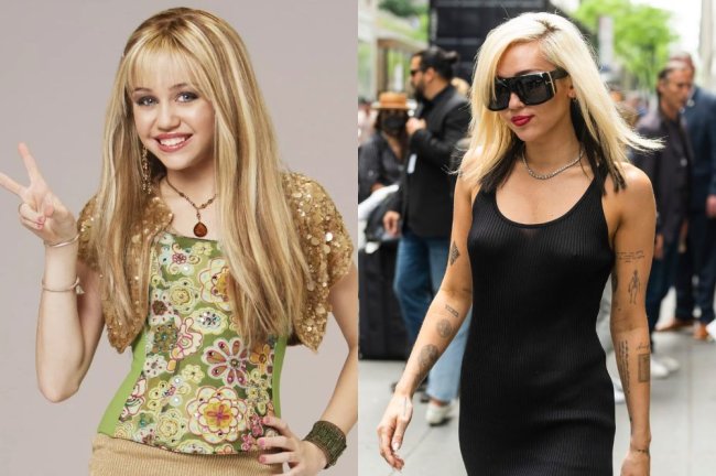 Miley Cyrus adolescente e adulta