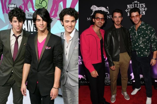 Jonas Brothers adolescentes e adultos