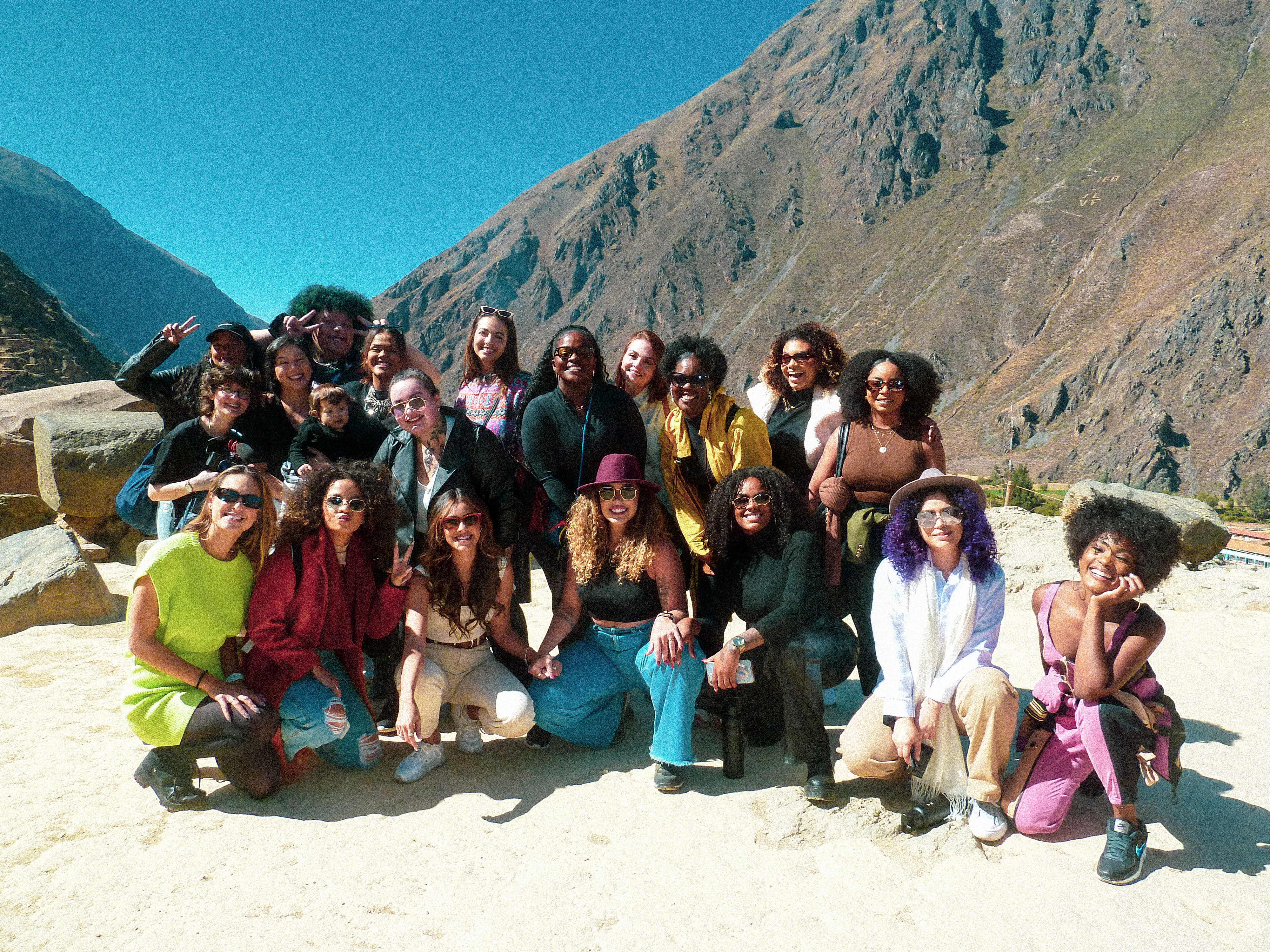 Embaixadores da Salon Line em viagem ao Peru