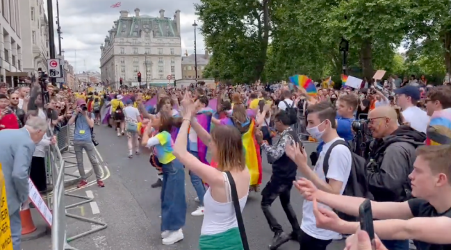 Heartstopper parada LGBT de Londres