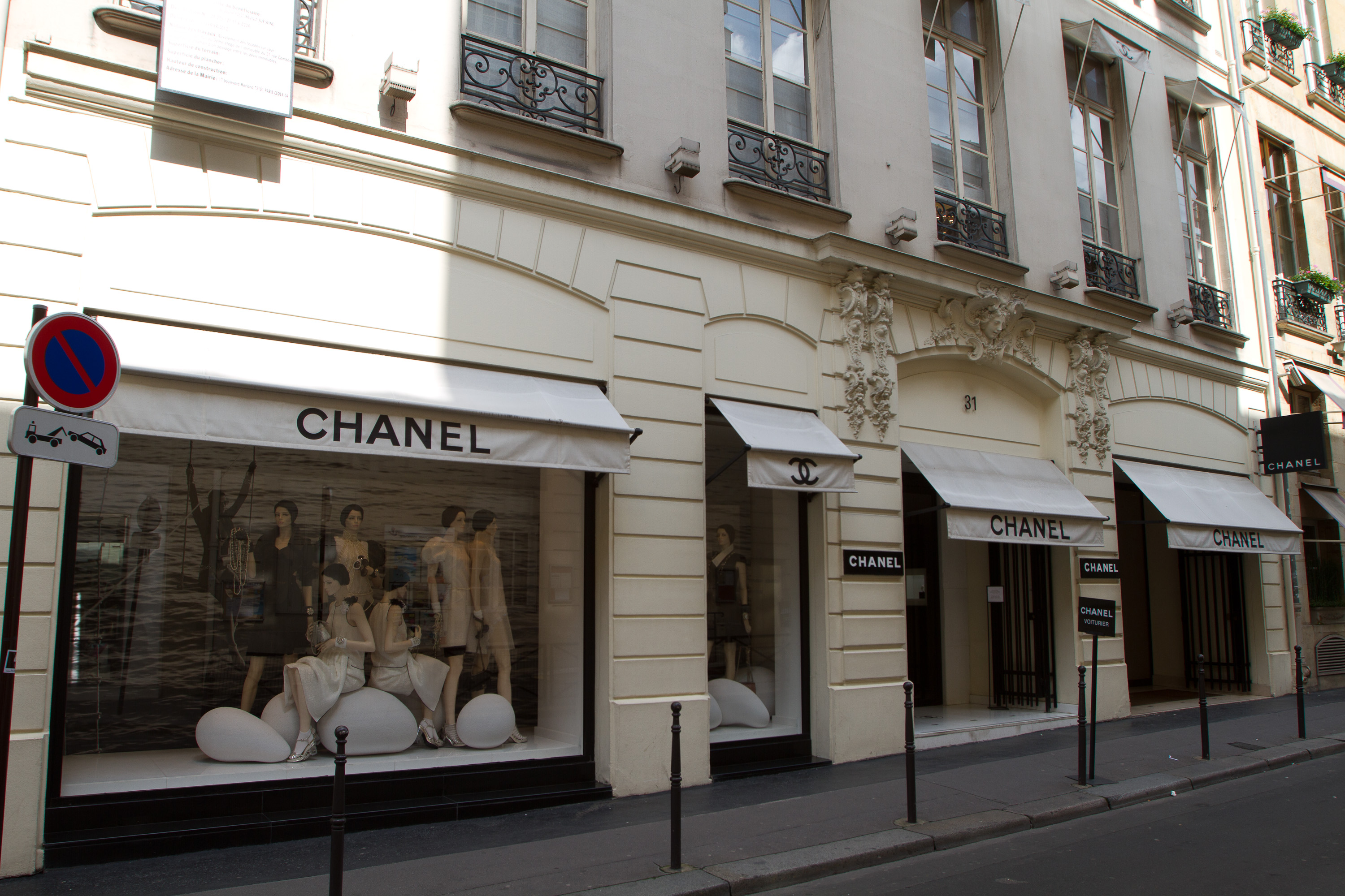 Loja da Chanel na rue Cambon 31, em Paris