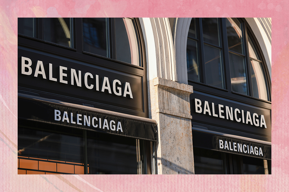 Fachada de loja da Balenciaga