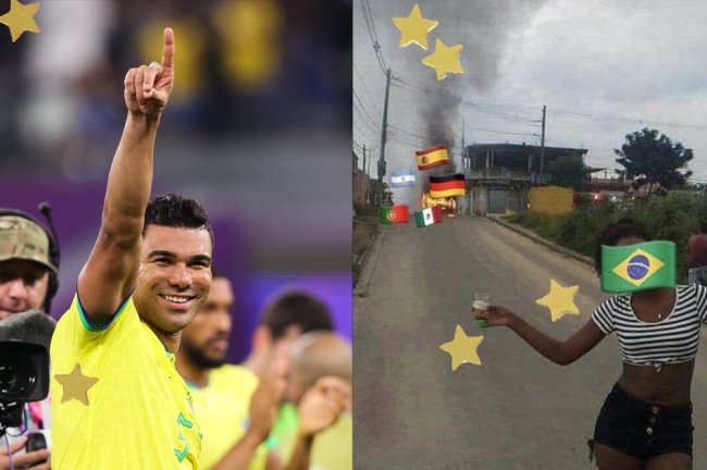 Memes brilham mais uma vez em jogo do Brasil na Copa - e Casemiro também!