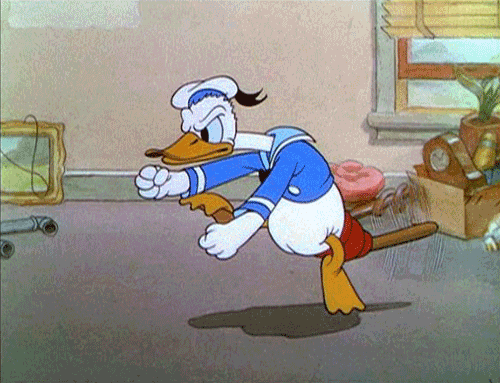 gif do Pato Donald full pistola gif do Pato Donald full pistola
