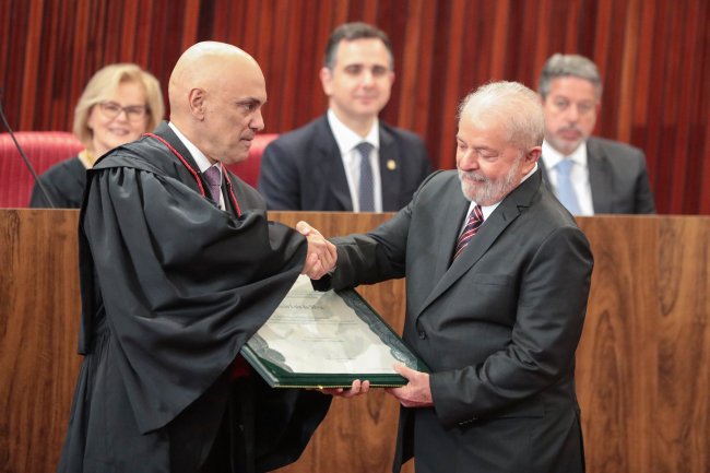 diplomação lula Alejandro Zambrana/Secom/TSE