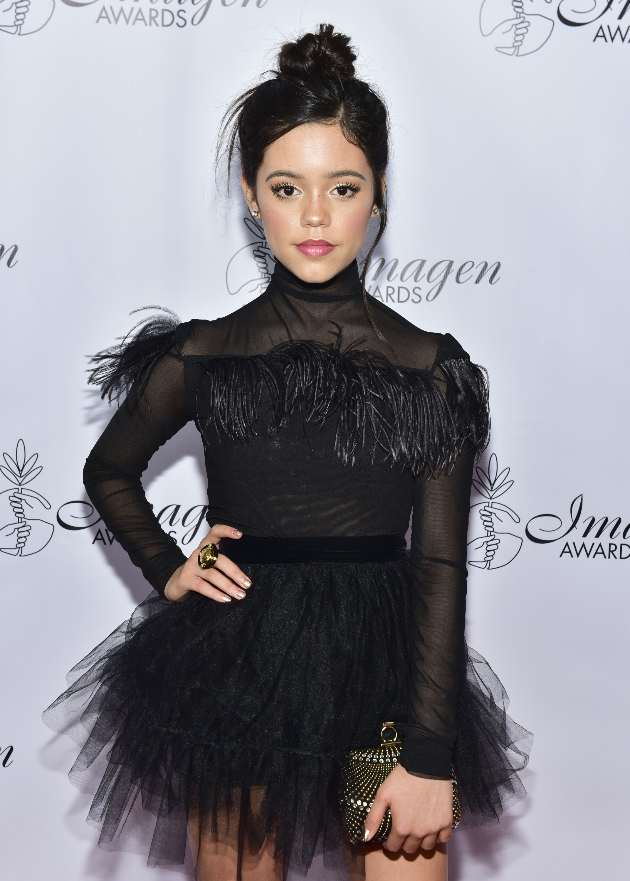 Jenny Ortega no Annual Imagen Awards em 2018