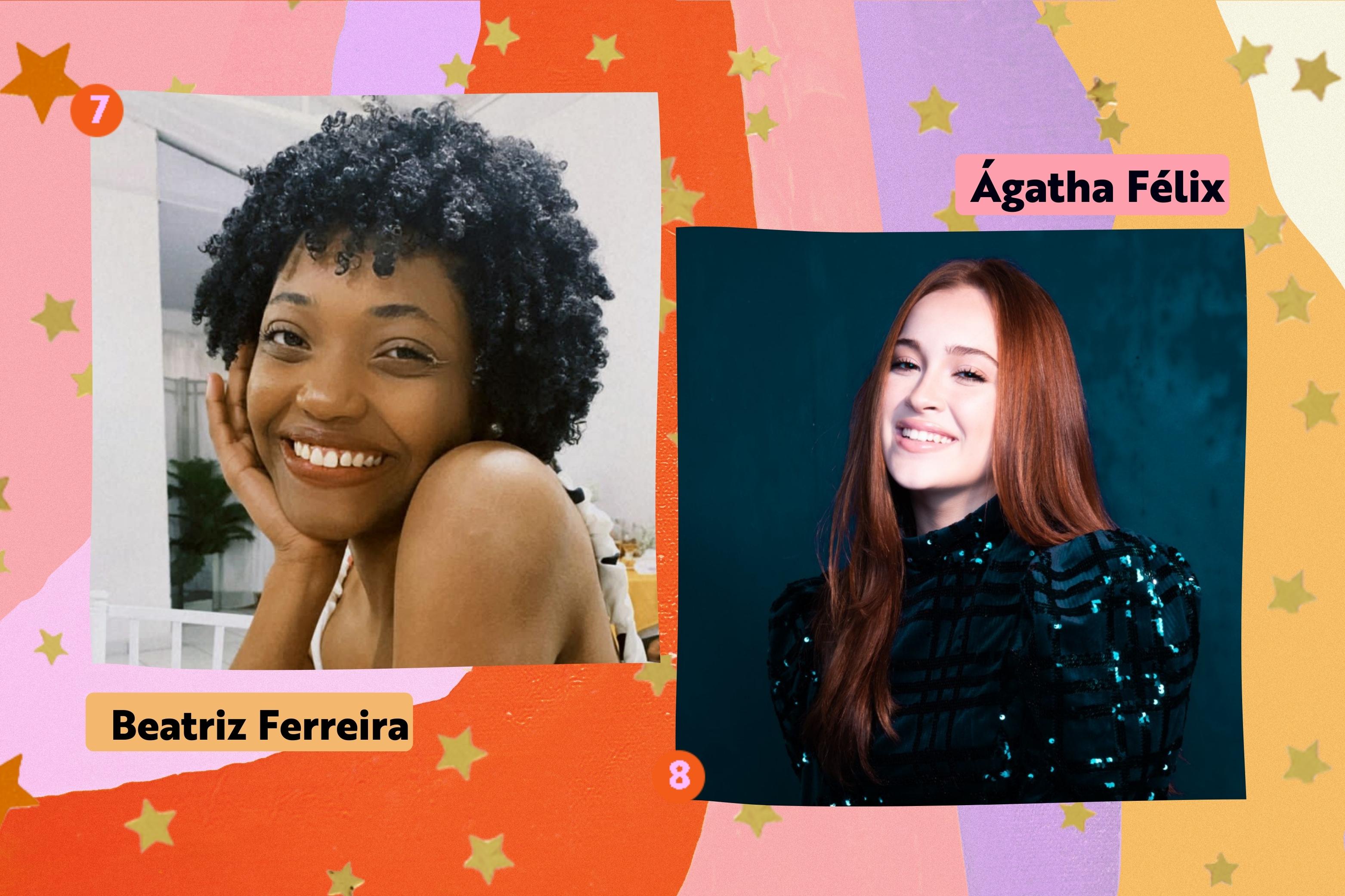 galera capricho 2023 beatriz ferreira e aghata felix