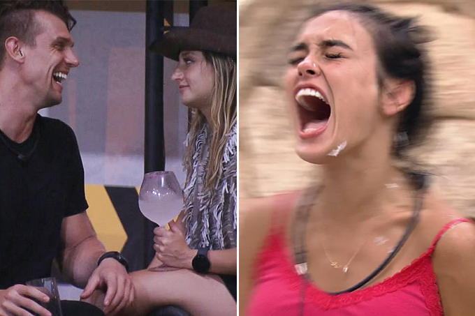 Conversa entre Bruna e Cristian e berro de Larissa em mais um after caótico do Big Brother Brasil 23