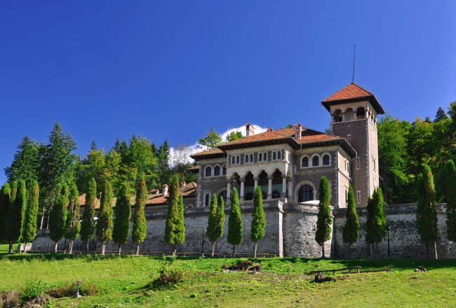 Castelo de Cantacuzio, em Busteni, na Romania
