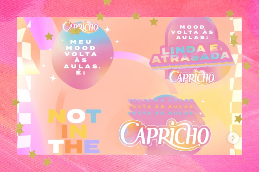 Caprichos da GaBia: Volta as aulas