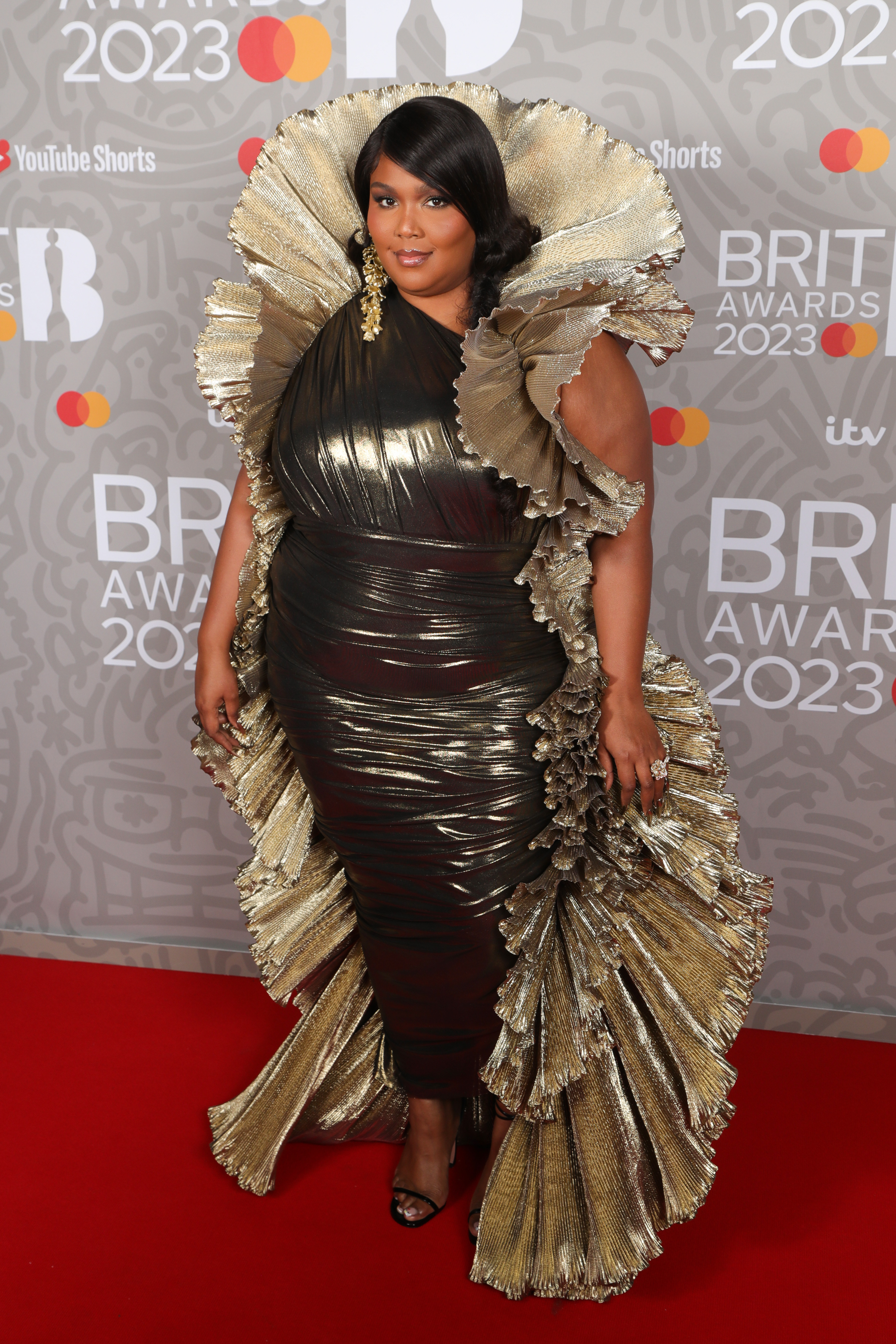 Lizzo no BRIT Awards 2023