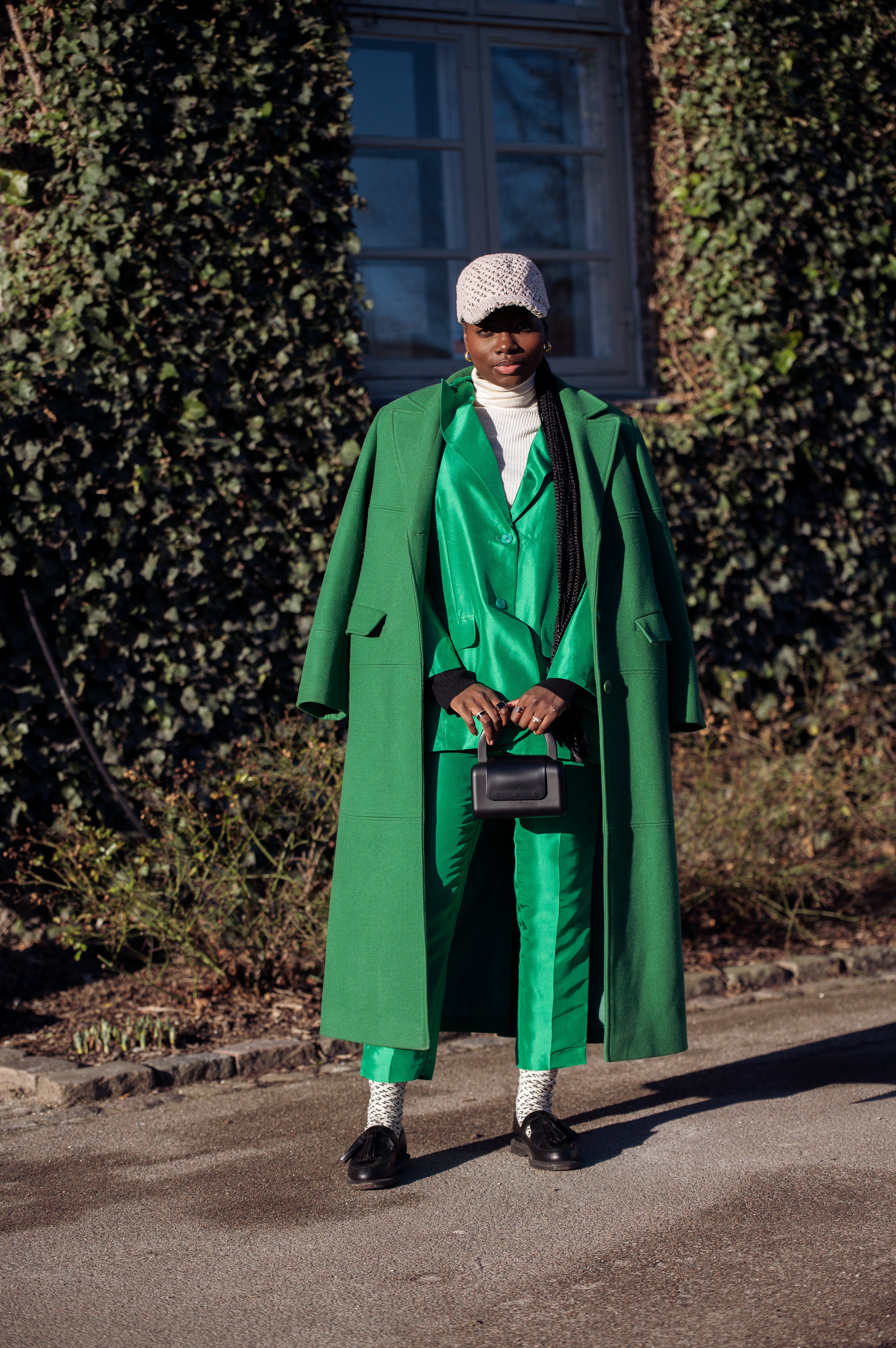 Look de convidada na semana de moda de Copenhagen