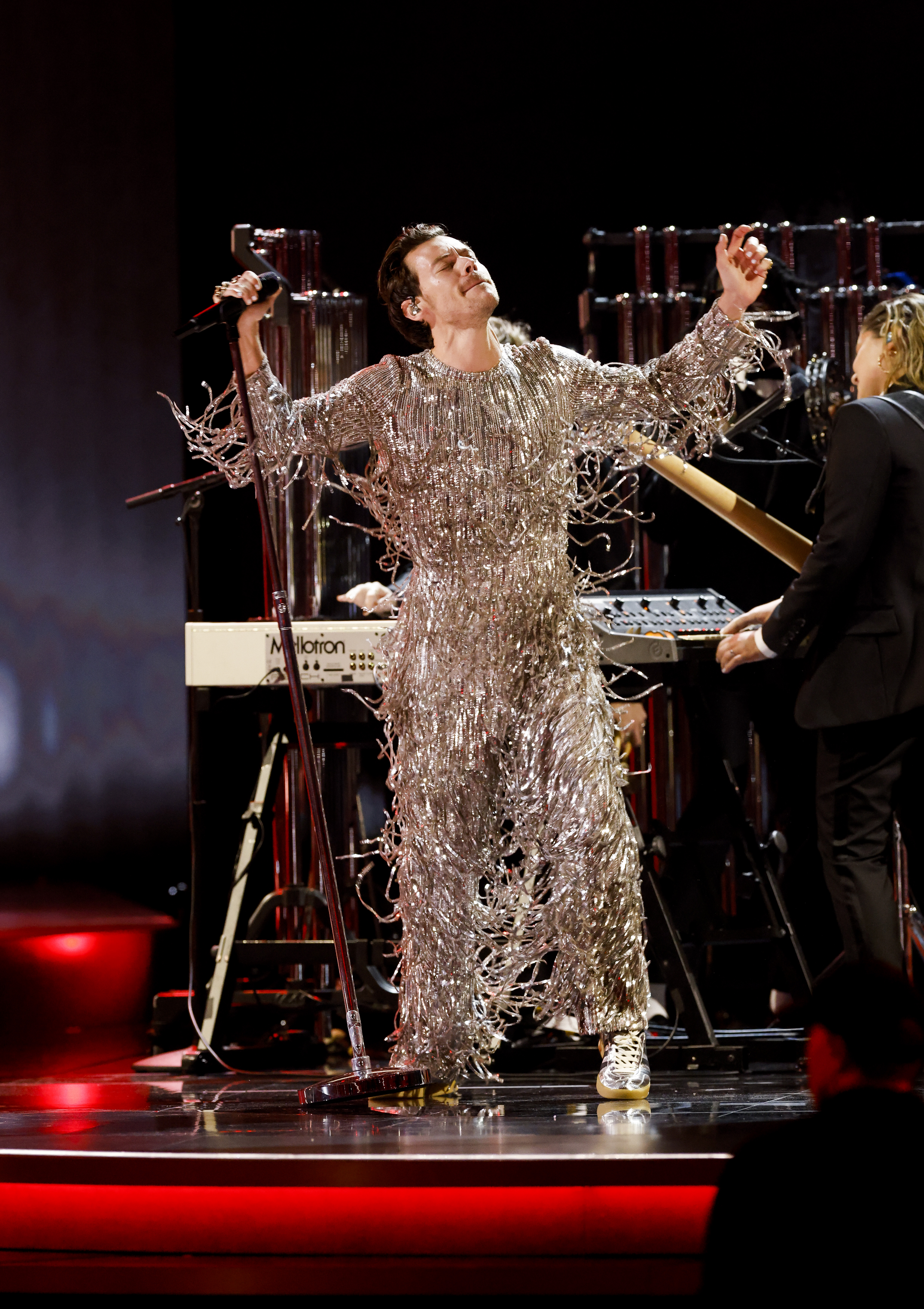 Harry Styles no palco do Grammy Awards 2023