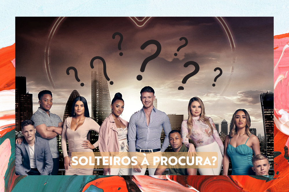 Capa do reality show solteiros à procura