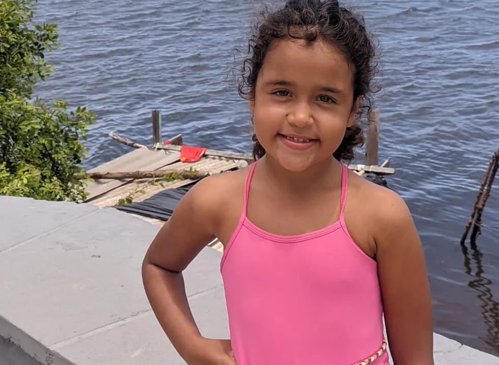 Garota de 6 anos morta na Bahia