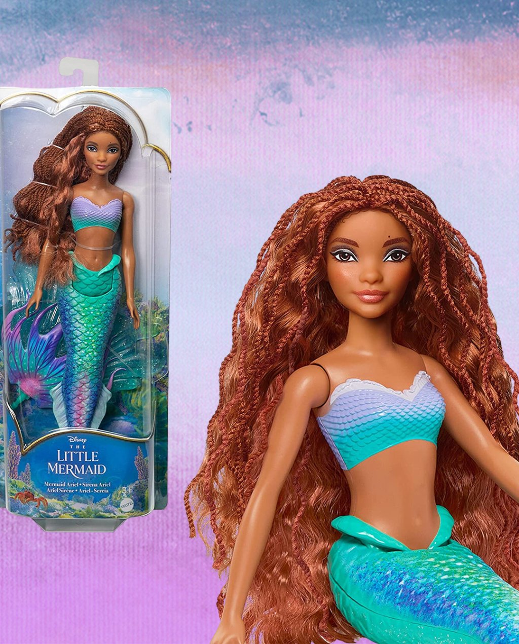Boneca Ariel de A Pequena Sereia, da Disney