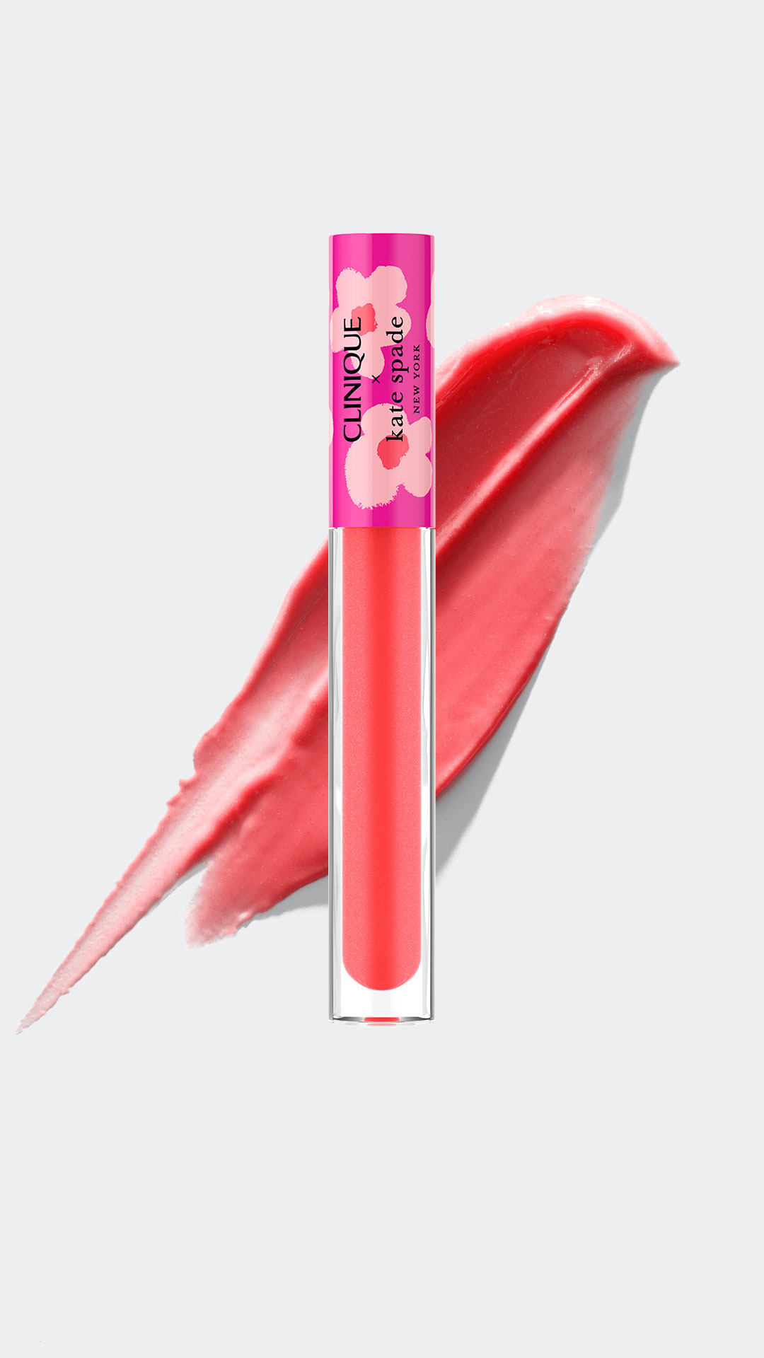 Gloss da coleção da Clinique com a Kate Spade na cor Rosewater