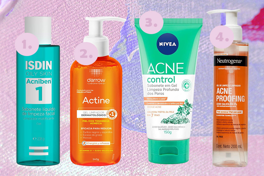 20 dicas de sabonetes faciais para quem tem pele oleosa e com acne