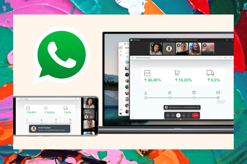 Agora vai dar para compartilhar tela vídeo chamadas no WhatsApp; Entenda