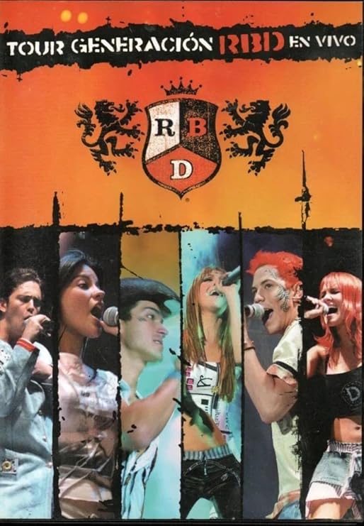 DVD com o show completo da turnê Generacion da banda Rebelde.