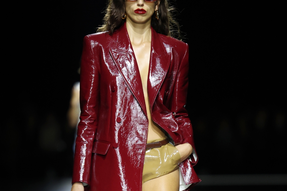 Desfile de primavera-verão 2024 da Gucci na semana de moda de Milão