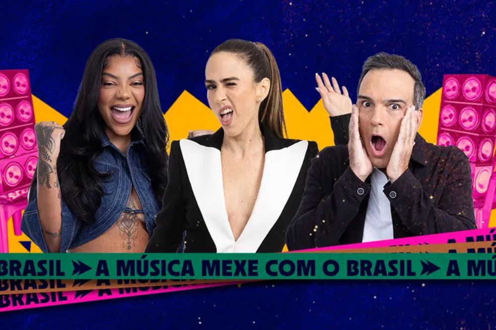 Imagem de divulgação dos apresentadores do Prêmio Multshow