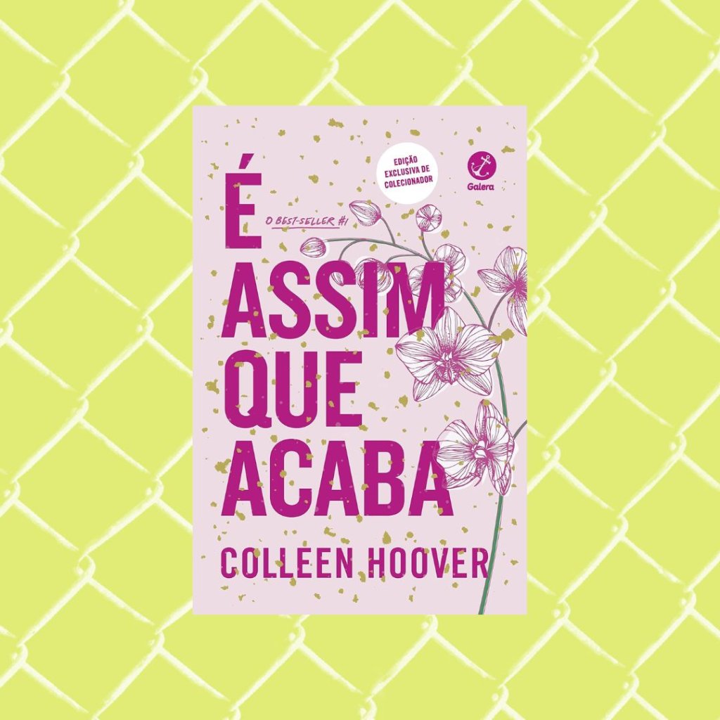 É assim que acaba (Edição de colecionador Capa do livro É Assim que Acaba
