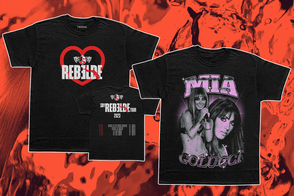 Camisetas do RBD da loja Helshe