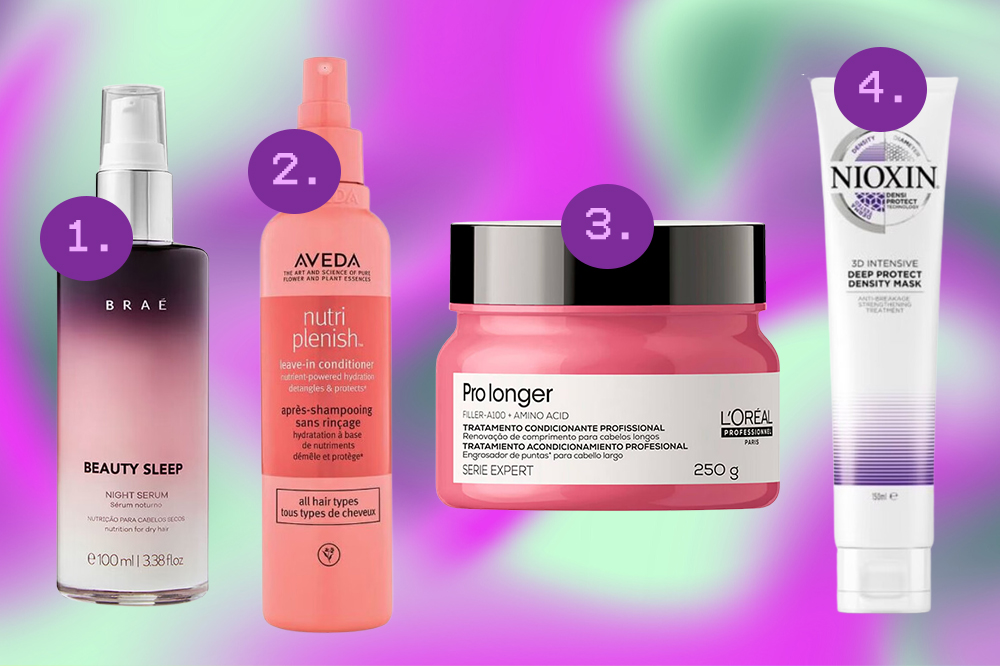 Produtos de cabelo em promoção na Sephora