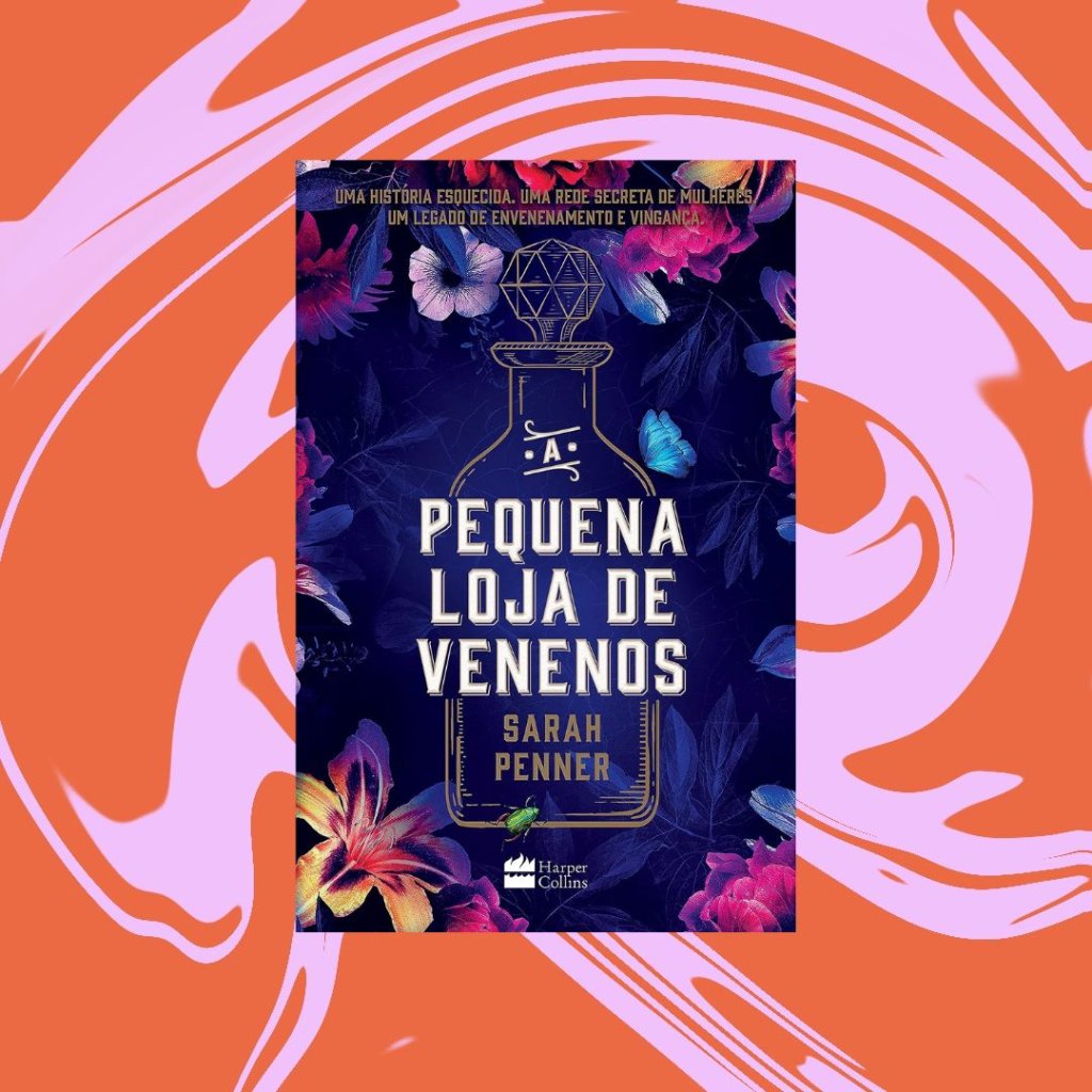 A pequena loja de venenos A capa "A pequena loja de venenos"