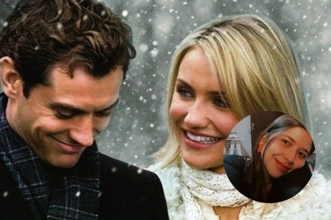Jude Law e Cameron Diaz em “O Amor Não Tira Férias” Jude Law e Cameron Diaz em