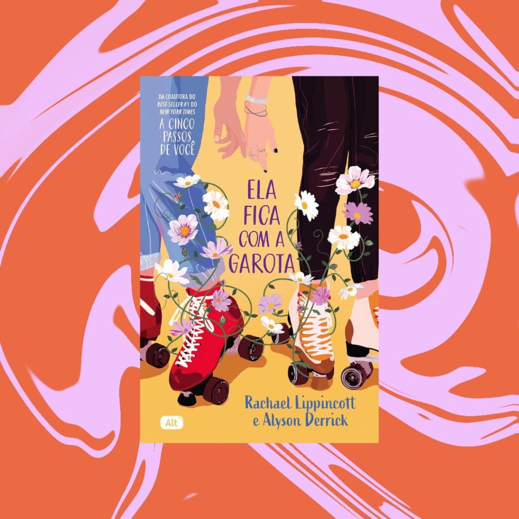 Ela fica com a garota Capa do livro "Ela fica com a garota"
