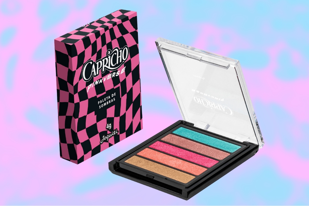 Paleta de sombras CAPRICHO Pinkverse Jequiti