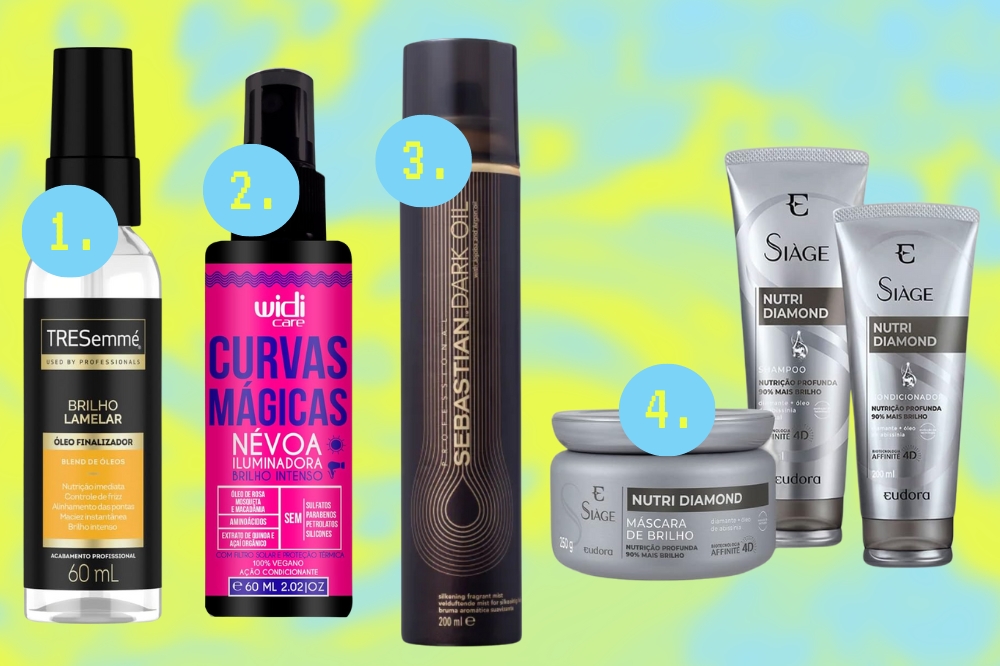 produtos-brilho-cabelo-01 Produtos para dar brilho ao cabelo