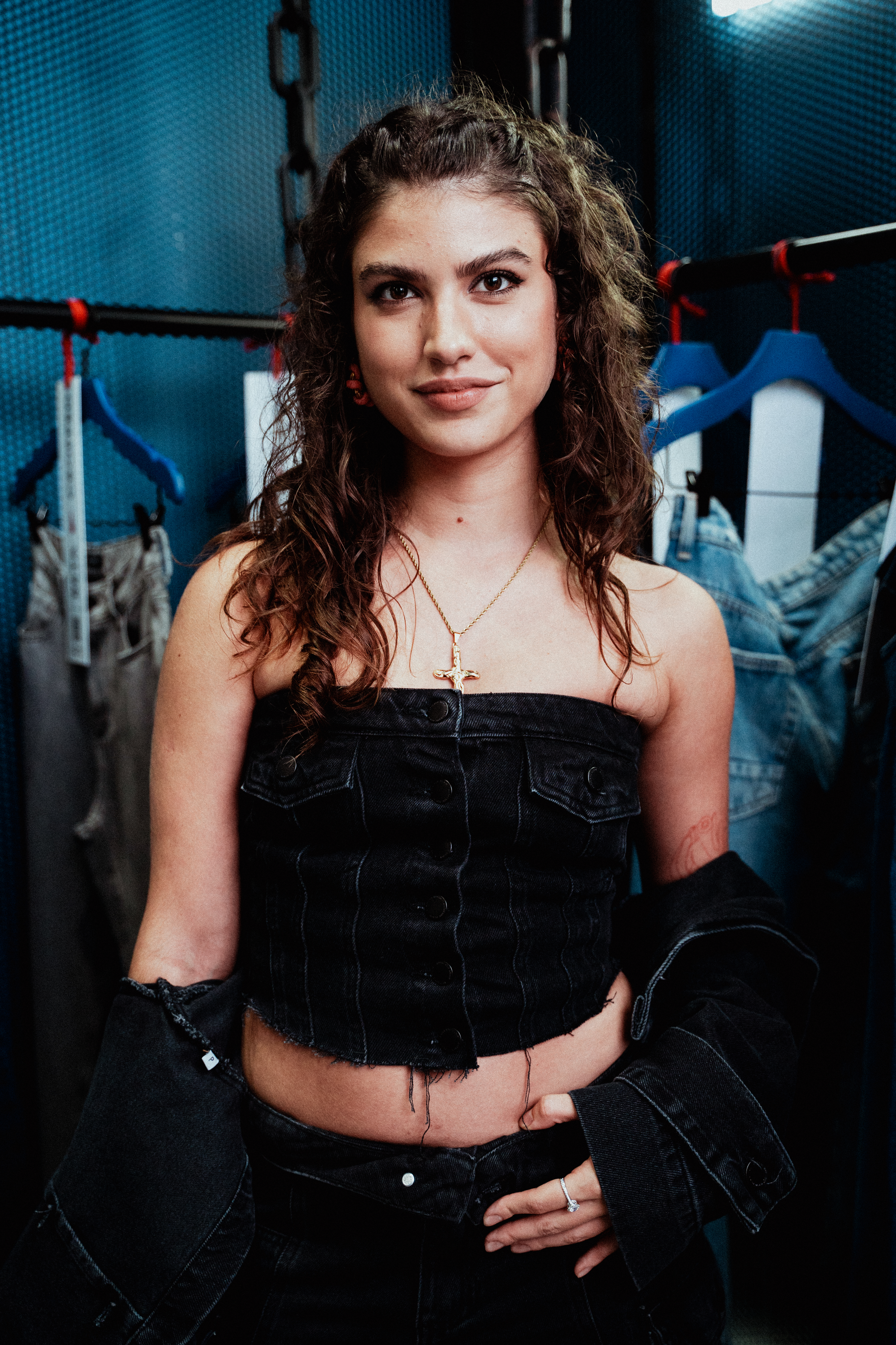 Looks do dia 1 de festival do Lollapalooza Giovanna Grigio no Lollapalooza 2024