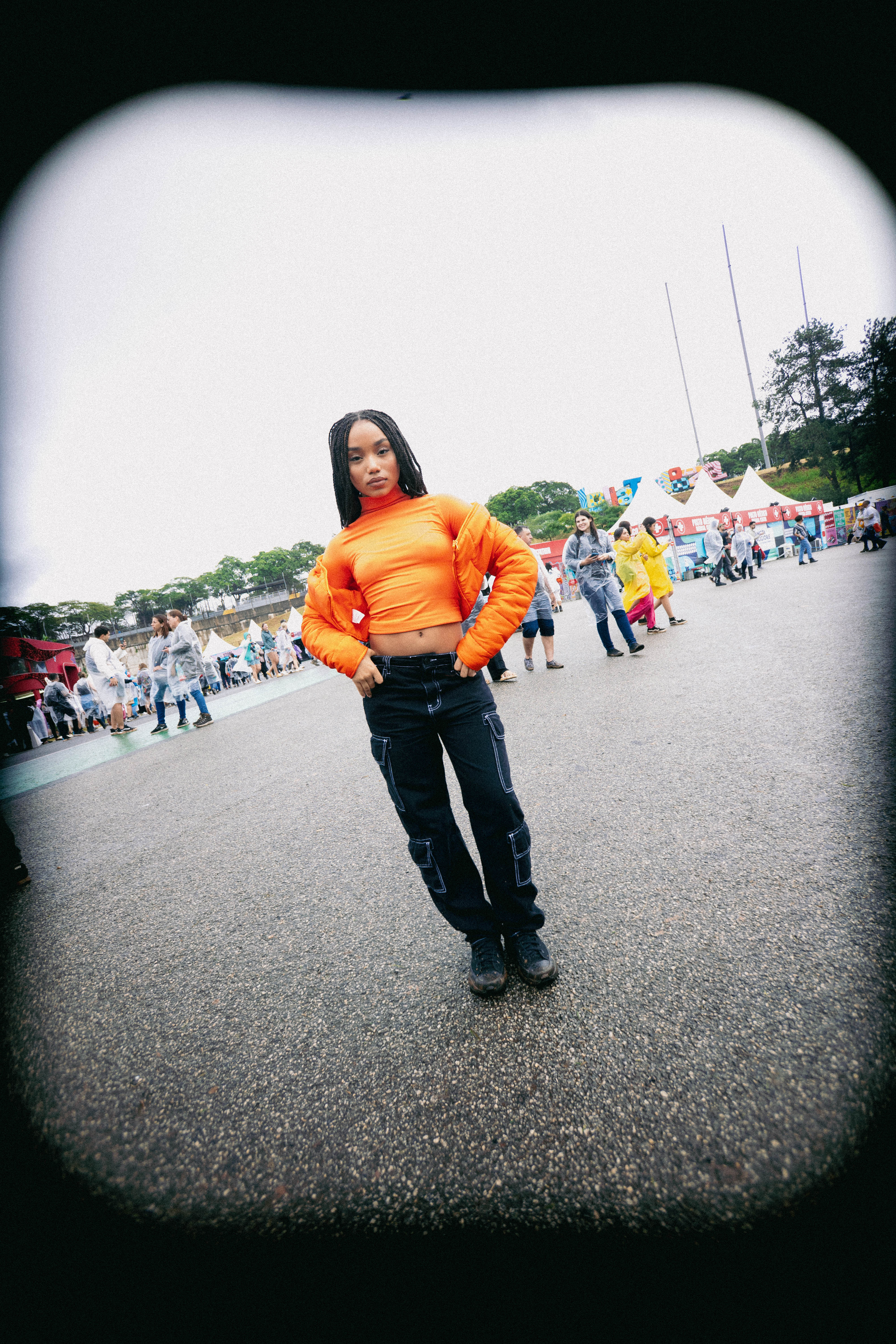 duda-pimenta-look-lollapalooza Look da Duda Pimenta no Lollapalooza 2024