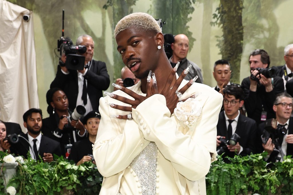 Unhas do Lil Nas X para o MET Gala 2024