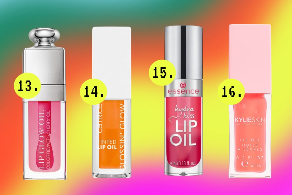Opções de lip oil