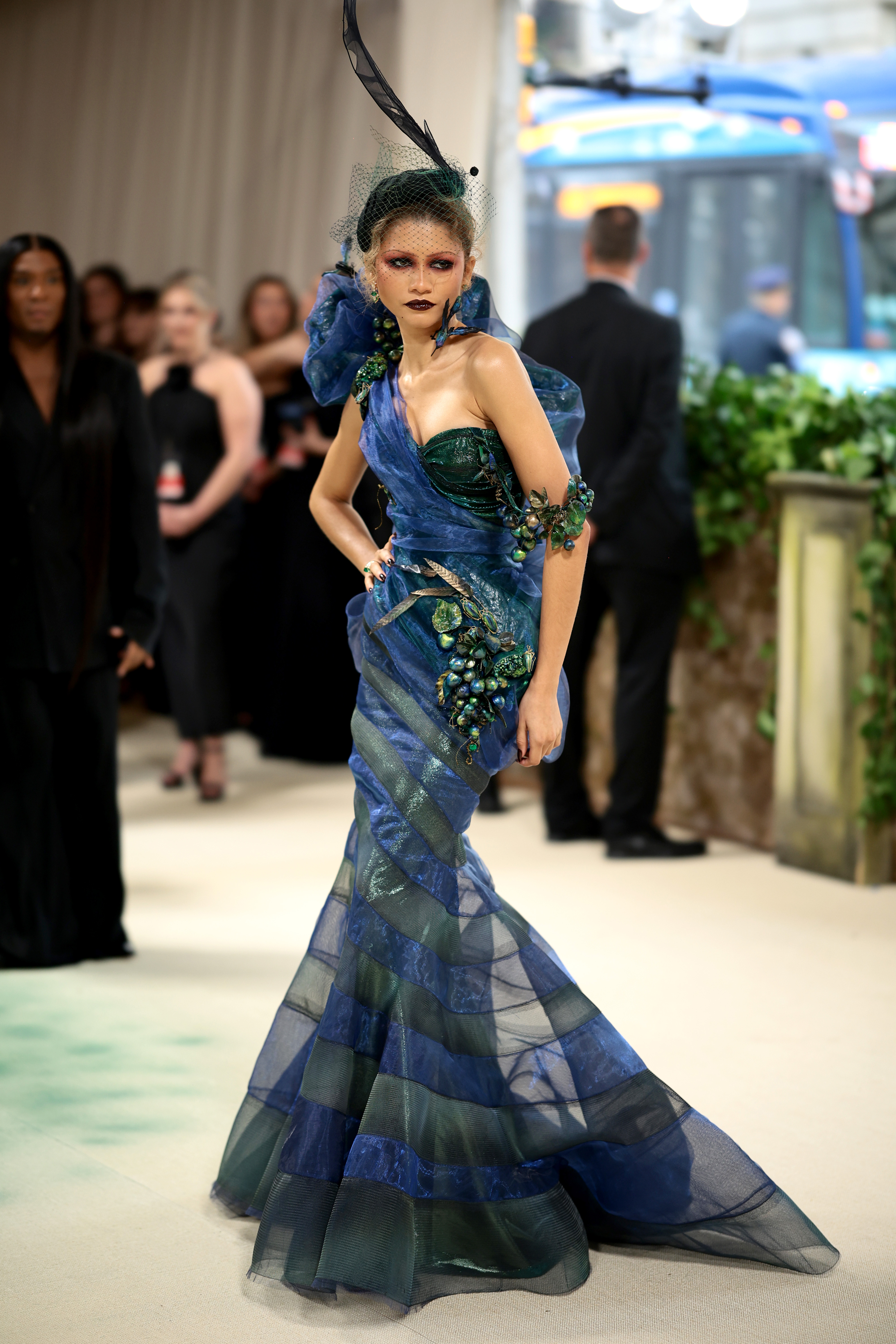 Zendaya attends The 2024 Met Gala Celebrating "Sleeping Beauties: Reawakening Fashion" at The Metropolitan Museum of Art on May 06, 2024 in New York City