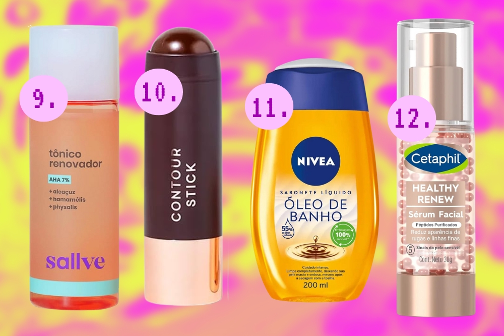 Produtos de beleza em promoção no Prime Day 2024