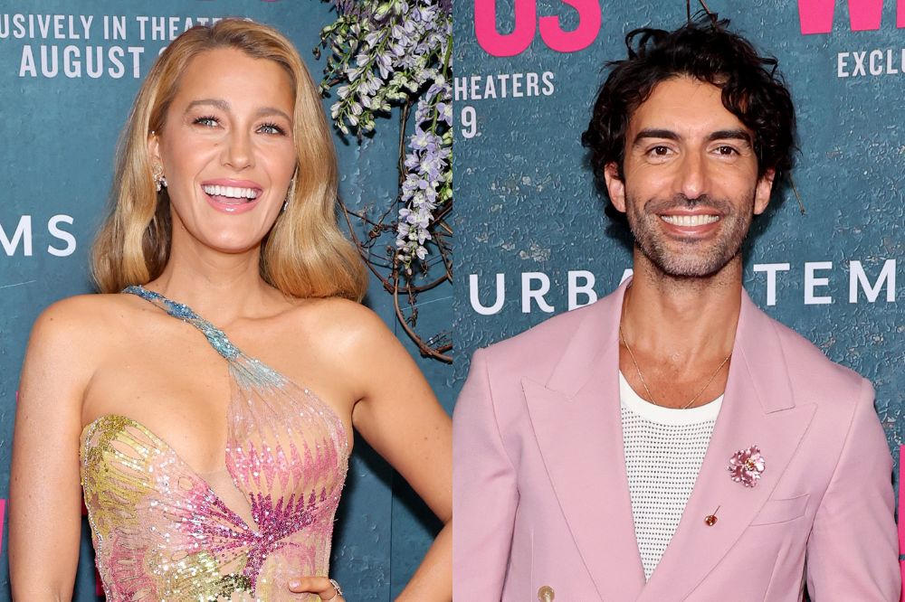 Blake Lively e Justin Baldoni em première de É Assim Que Acaba