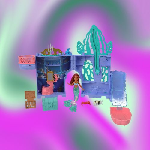 Disney, Conjunto Gruta da Ariel Sereia, Inspirado no Filme A Pequena Sereia, Mattel