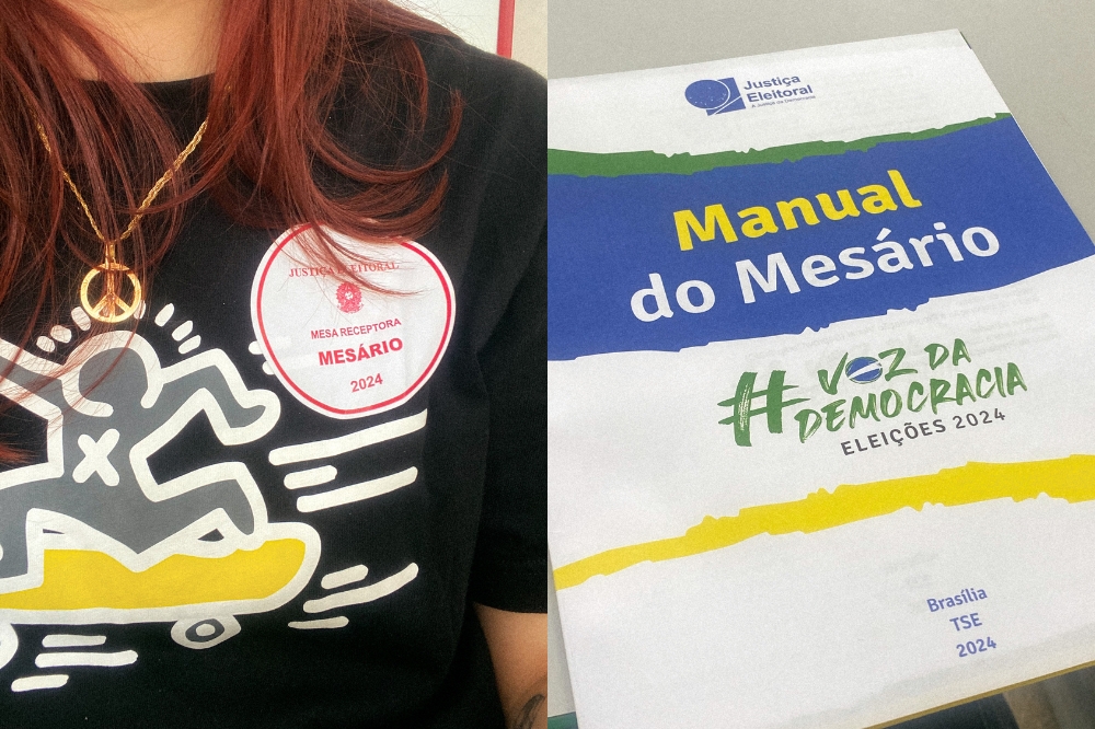 Repórter da CAPRICHO é mesária nas eleições municipais de 2024