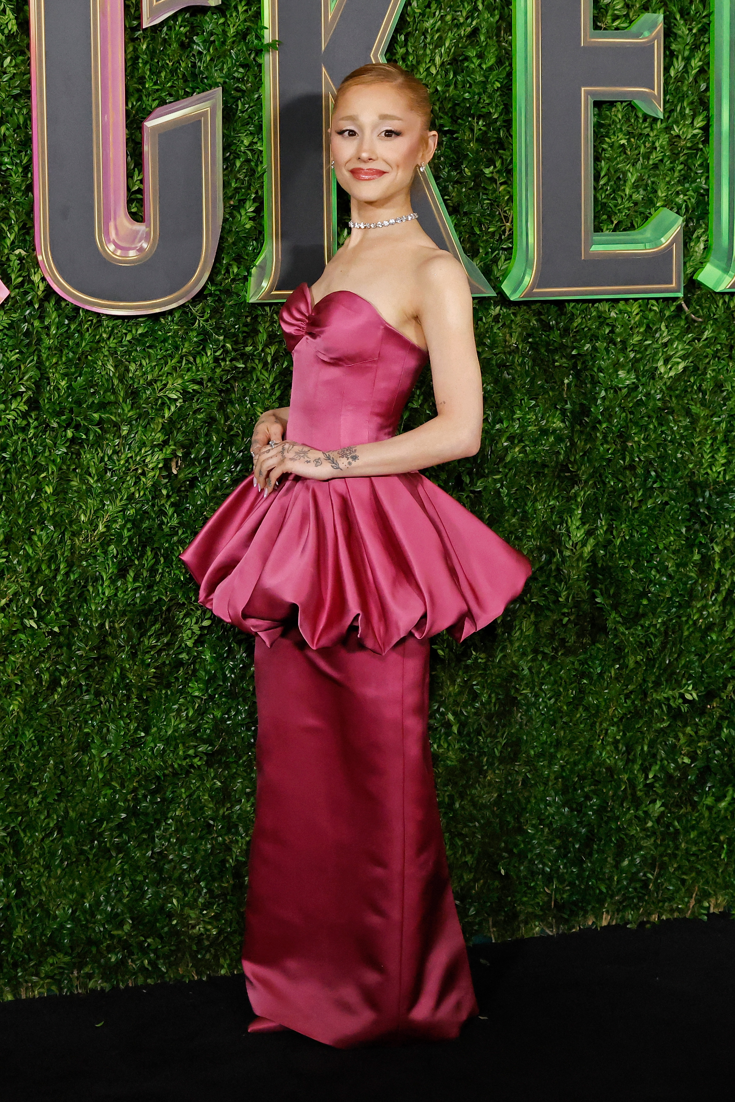 Ariana Grande na première de Wicked em Nova York